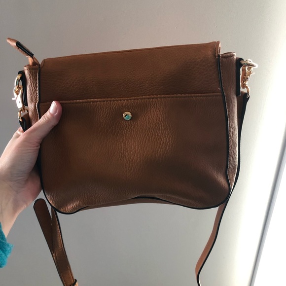 Poppy & Peonies Mini Downtown in Cognac - Picture 8 of 9